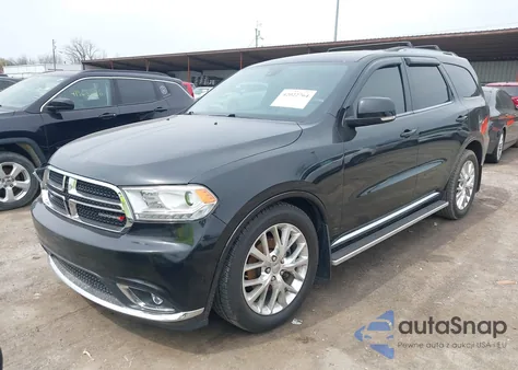2016 Dodge Durango Limited из США, поврежденный, VIN 1C4RDHDG9GC480372